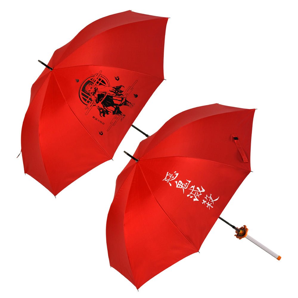 鬼滅之刃劇場版 紀念傘 A款 炎柱日輪刀 (只限商店取貨) - Microworks ACG