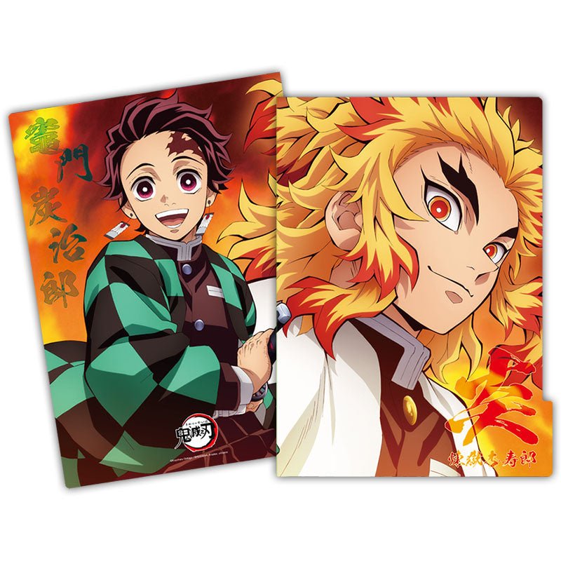 鬼滅之刃 五層A4文件夾 劇場版A款 - Microworks ACG