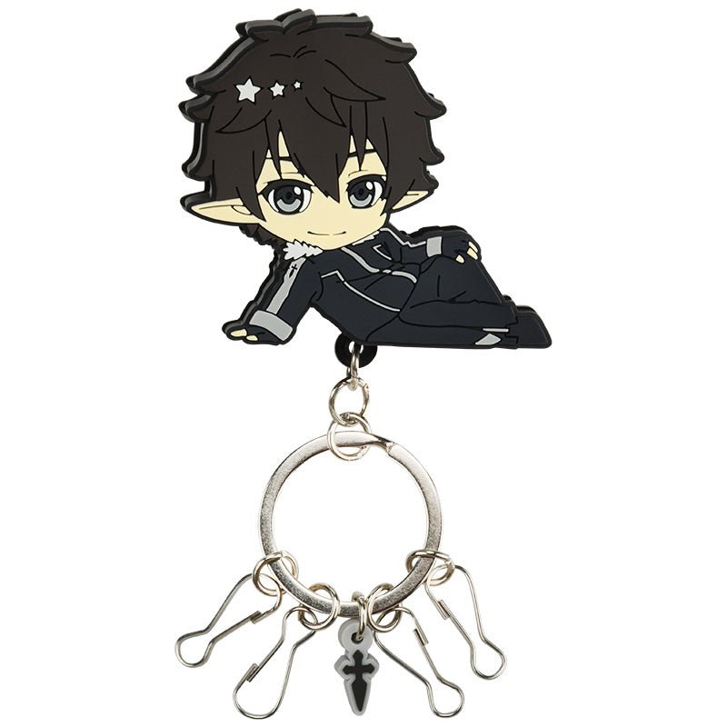 刀劍神域Ⅱ 夾式鎖匙扣 A款 桐人 - Microworks ACG