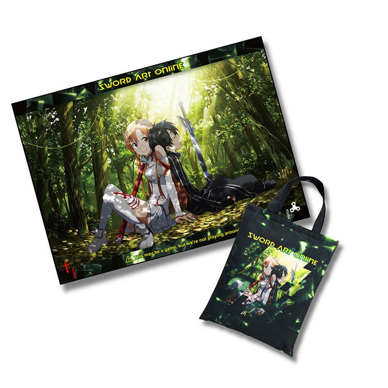 刀劍神域 野餐墊(附加提袋) A款 - Microworks ACG