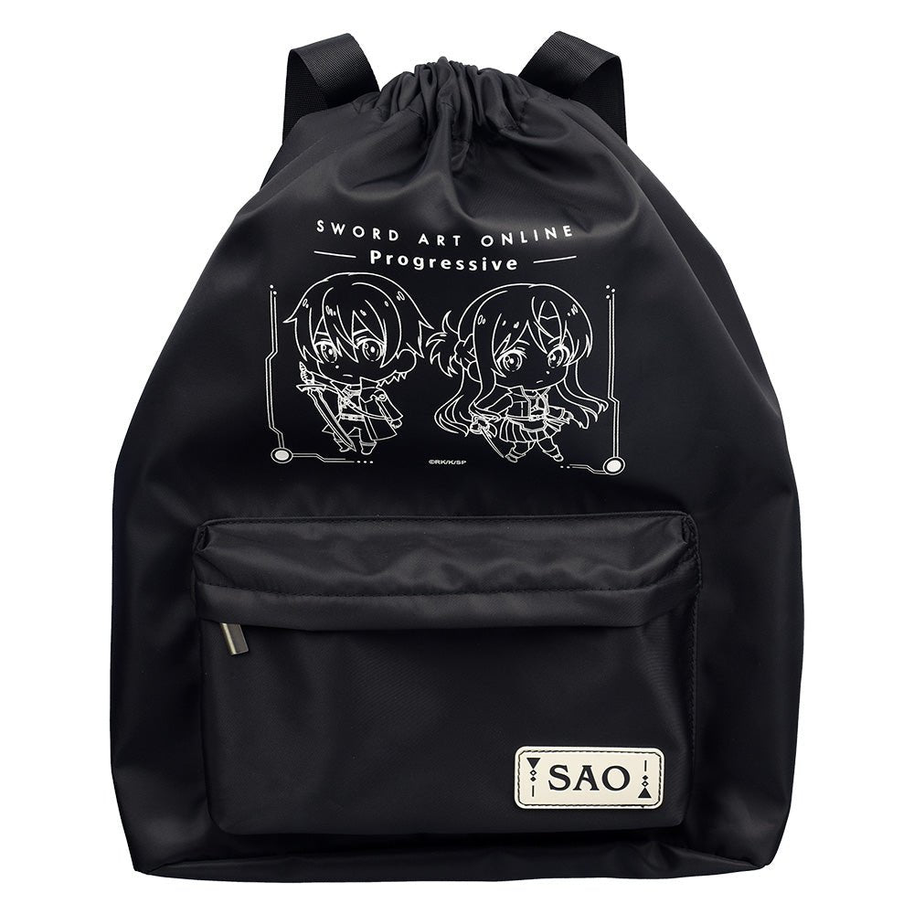刀劍神域Progressive 束口後背包(輕便) A款 桐+亞 - Microworks ACG