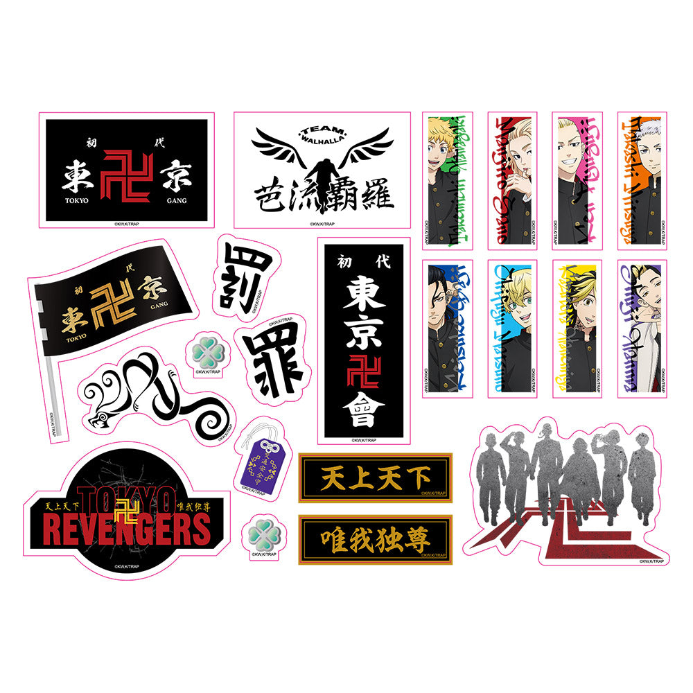 東京卍復仇者 行李箱貼組 A款 綜合