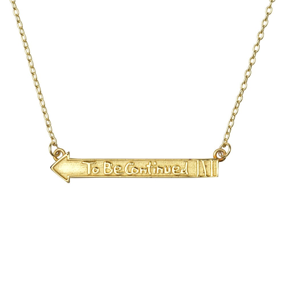 JoJo的奇妙冒險 純銀項鍊 A款 未完待續 - Microworks ACG