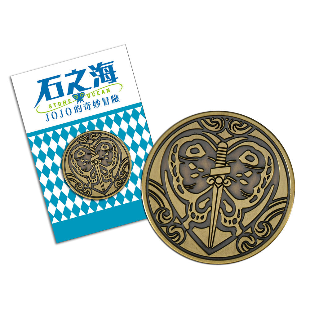 JoJo的奇妙冒險V 金屬徽章 A款 徐倫 精品 Microworks Online Store