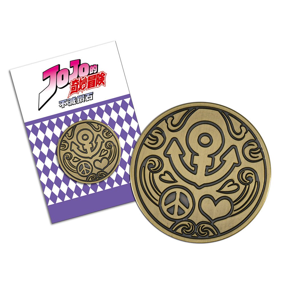 JoJo的奇妙冒險Ⅲ 金屬徽章 A款 仗助 - Microworks ACG