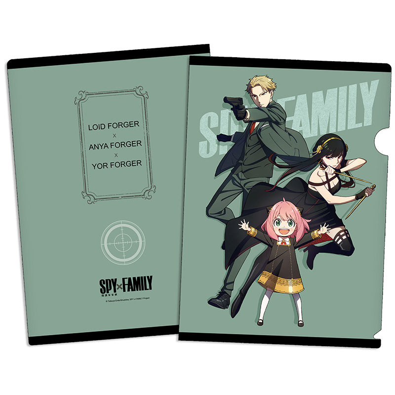 SPY×FAMILY 間諜家家酒 A4文件夾 A款 綜合 文具 Microworks Online Store