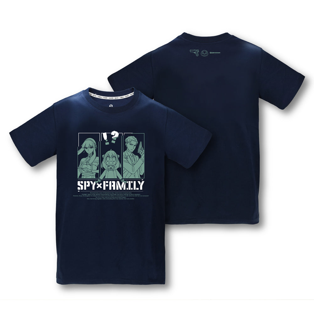 SPY×FAMILY 間諜家家酒 潮流T-shirt FAMILY 服裝 Microworks Online Store