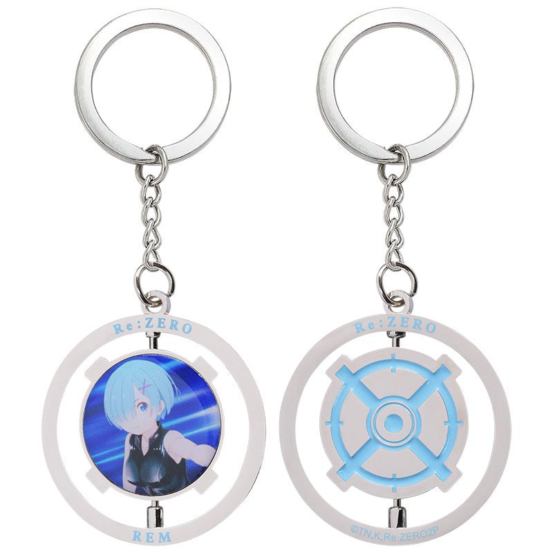 從零開始 鎖匙扣(造型旋轉) D款 雷姆 - Microworks ACG