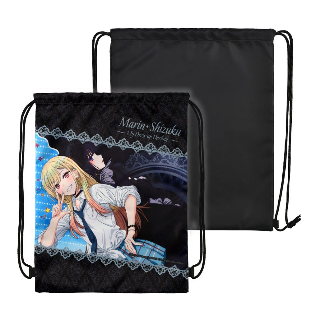 戀上換裝娃娃 全彩束口後背包 A款 - Microworks ACG