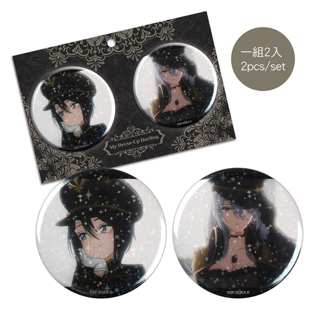 戀上換裝娃娃 大胸章組(雷射2入) A款 - Microworks ACG