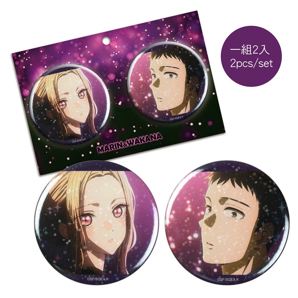 戀上換裝娃娃 大胸章組(雷射2入) B款 - Microworks ACG