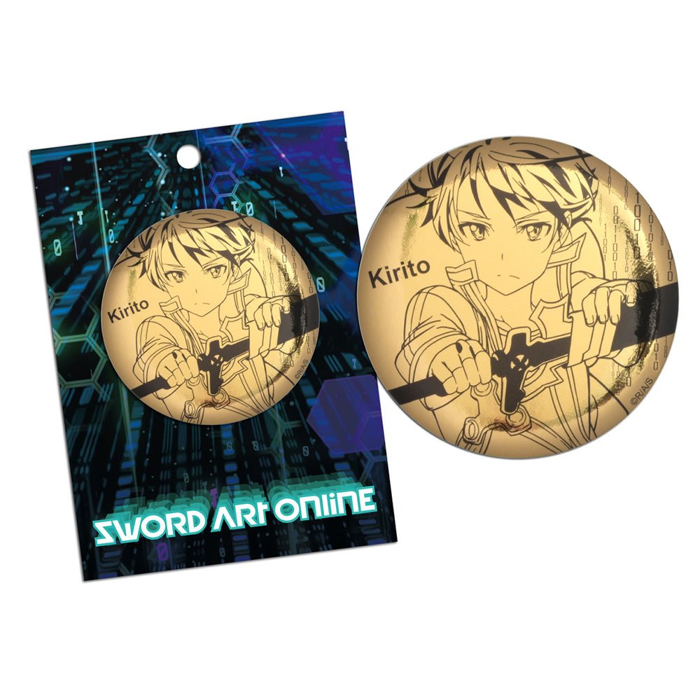 刀劍神域 胸章(金屬風) A款 桐人 - Microworks ACG