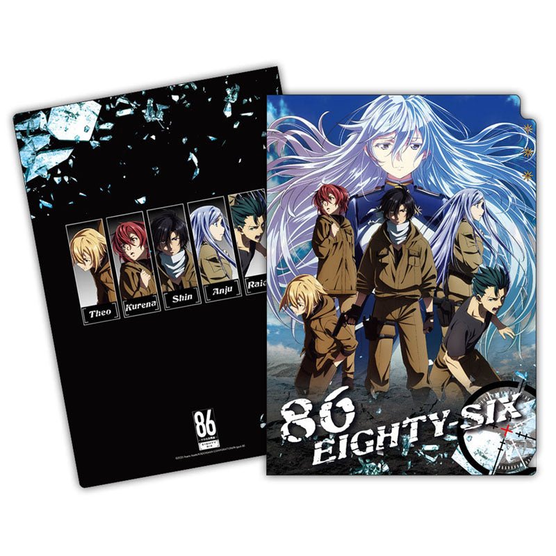 86不存在的戰區 三層A4文件夾 A款 - Microworks ACG