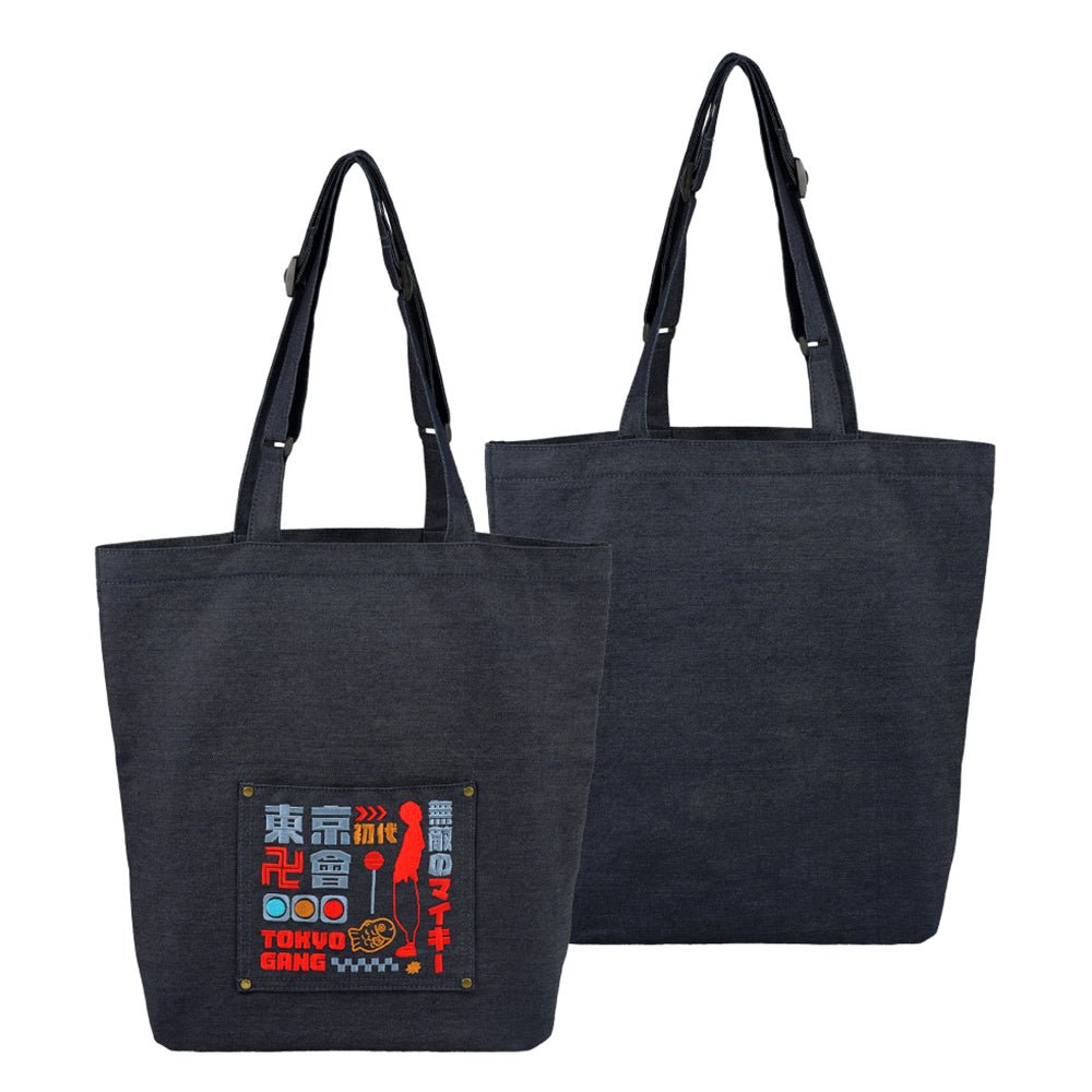 東京復仇者 風格刺繡單寧托特包 A款 - Microworks ACG