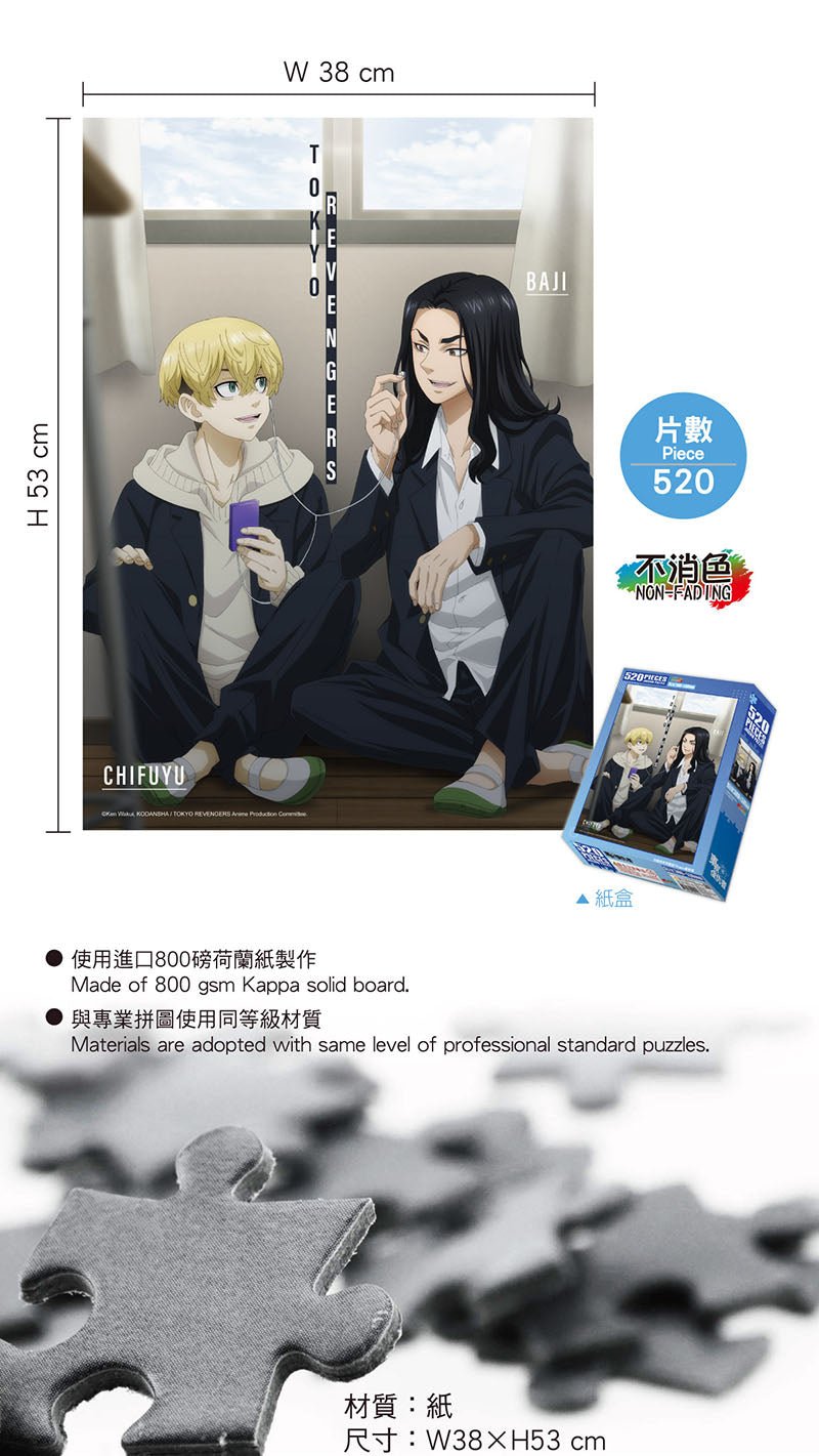 東京復仇者 砌圖 520塊 A款 - Microworks ACG