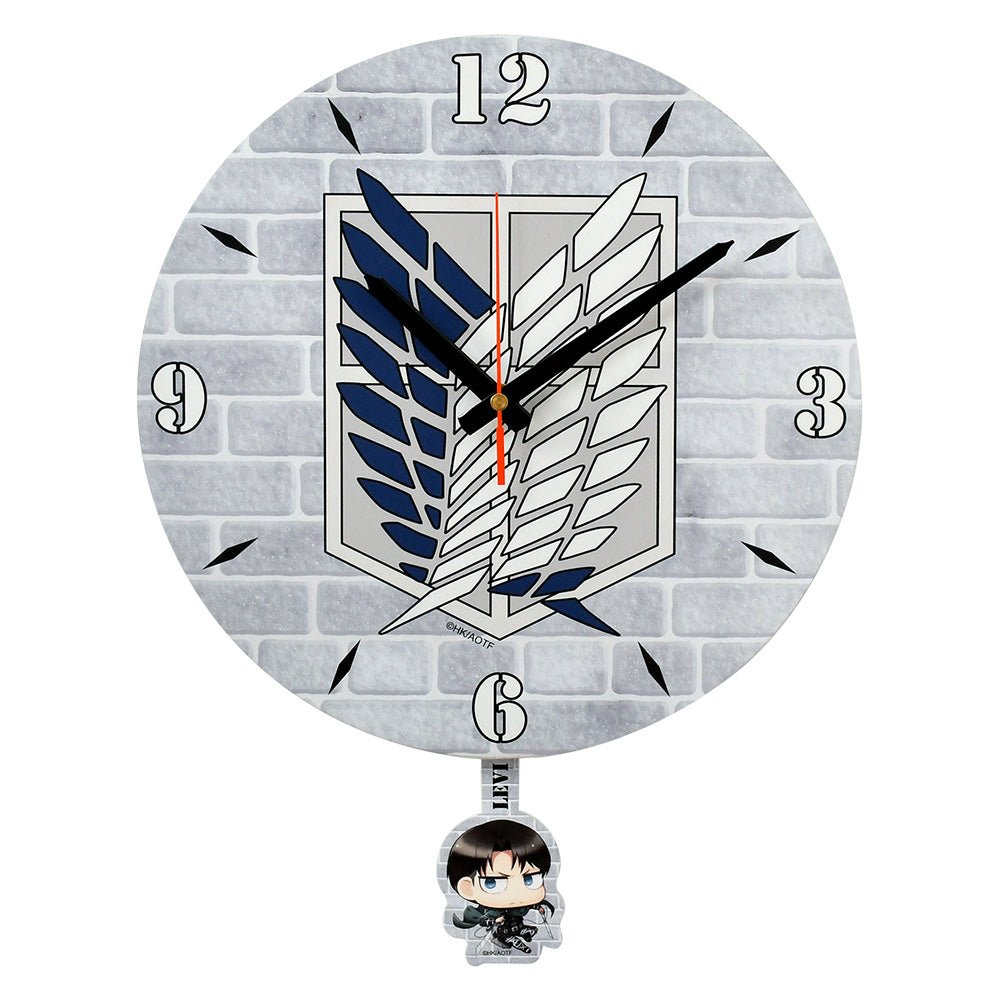 進擊的巨人 造型搖擺掛鐘 A款 - Microworks ACG