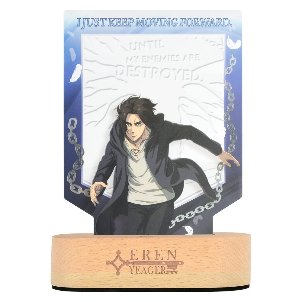 進擊的巨人 燈座(壓克力) A款 艾倫 - Microworks ACG