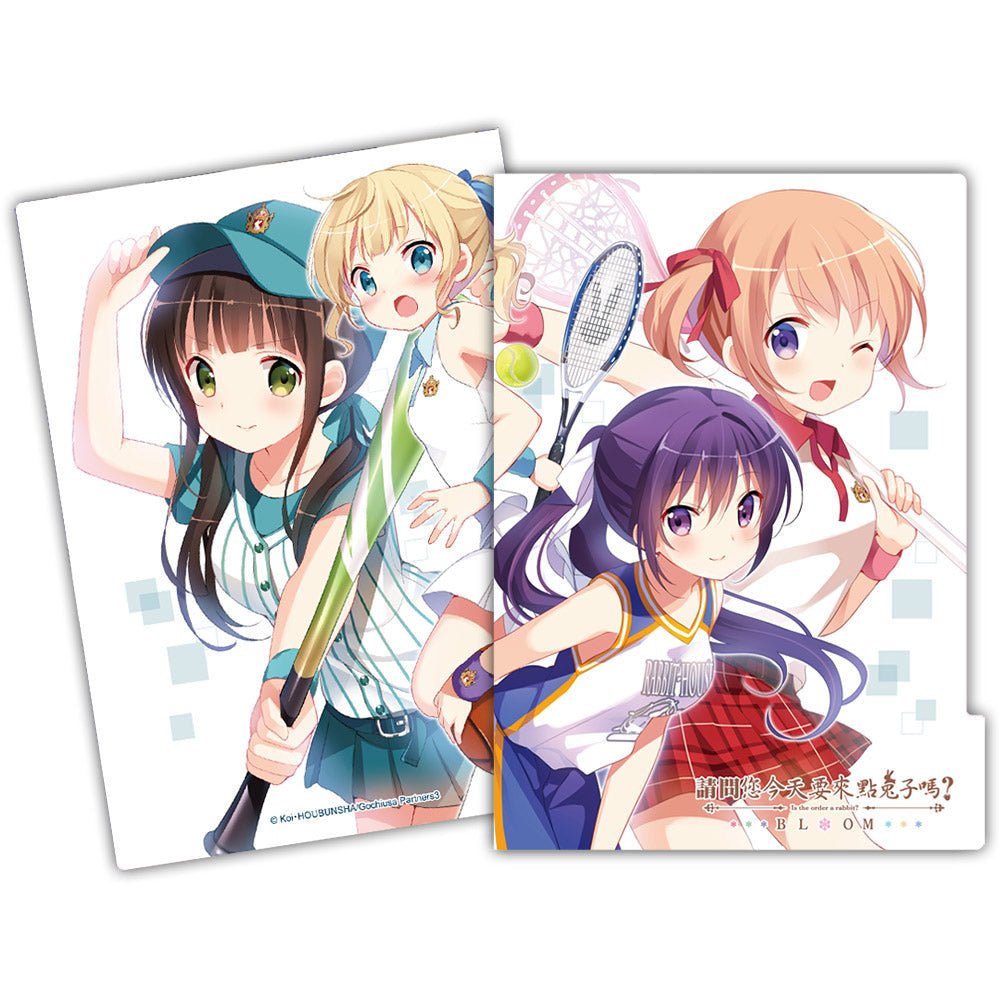 來點兔子 五層A4文件夾 H款 綜合 - Microworks ACG