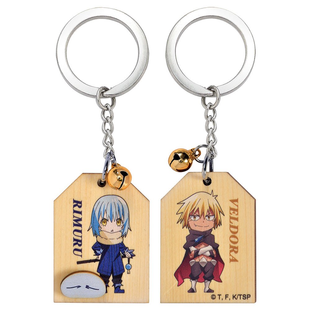 轉生史萊姆 原木御守鎖匙扣 B款 綜合 - Microworks ACG