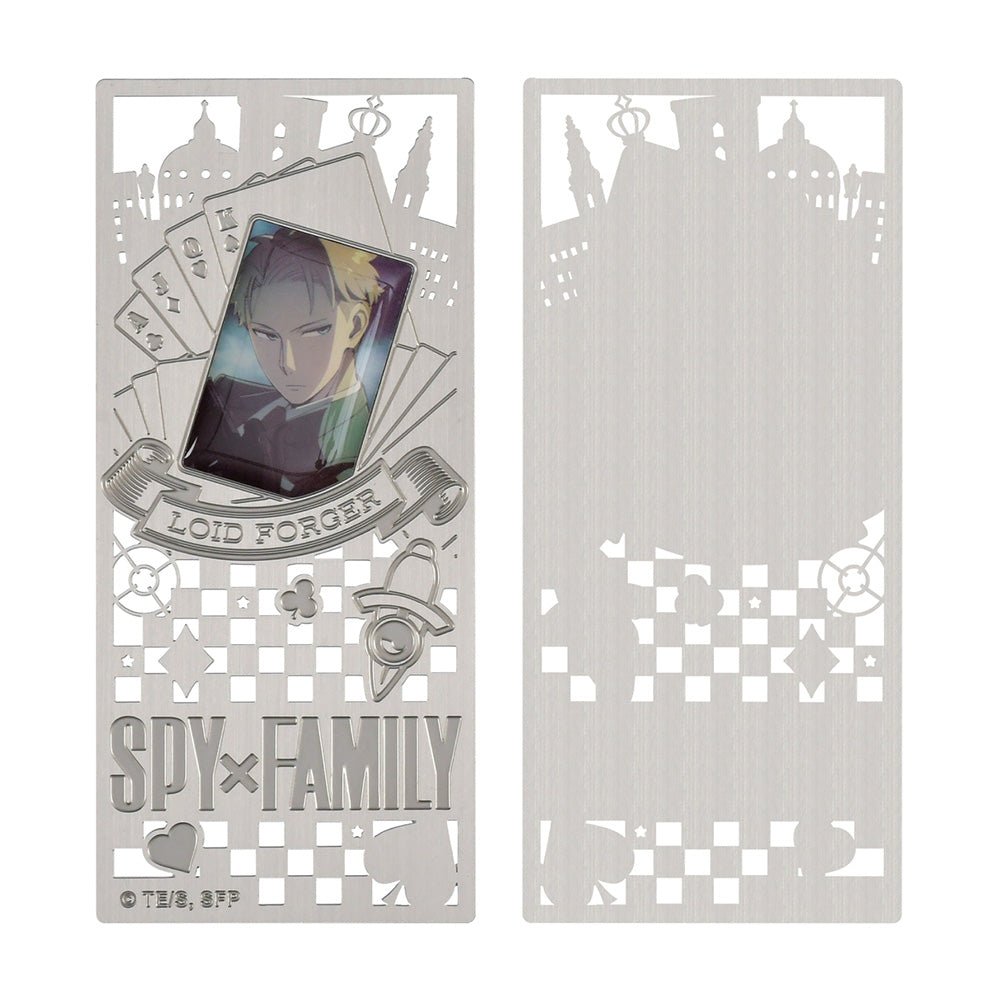 SPY×FAMILY 間諜家家酒 鏤空金屬書籤 A款 洛伊德 - Microworks ACG