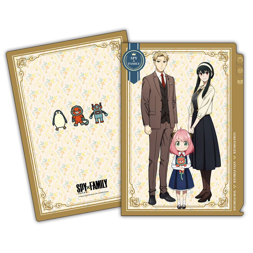SPY×FAMILY 間諜家家酒 三層A4文件夾 B款 - Microworks ACG