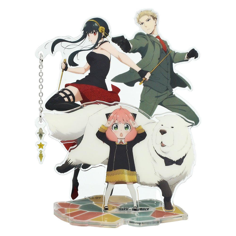 SPY×FAMILY 間諜家家酒 壓克力墜飾立牌組 B款 - Microworks ACG