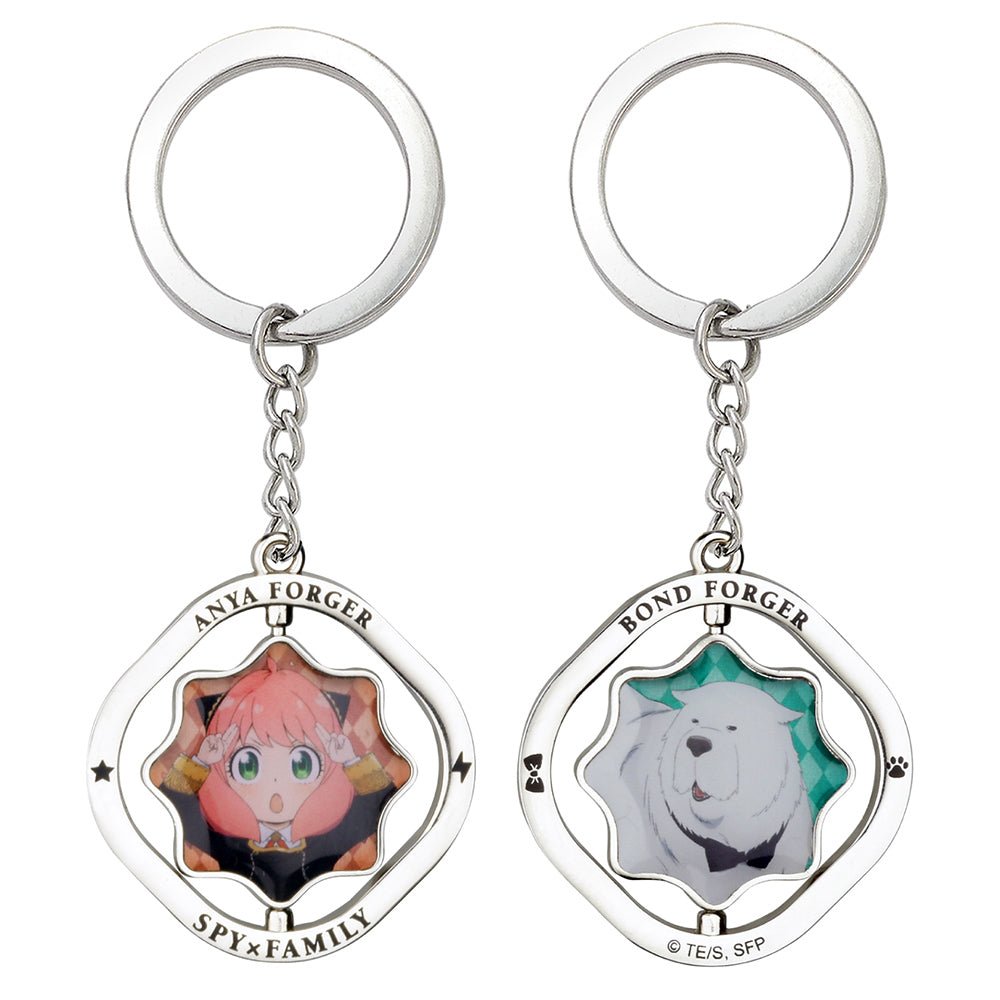 SPY×FAMILY 間諜家家酒 鎖匙扣(造型旋轉) A款 - Microworks ACG