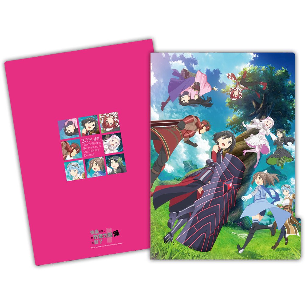 怕痛的我 五層A4文件夾 A款 - Microworks ACG