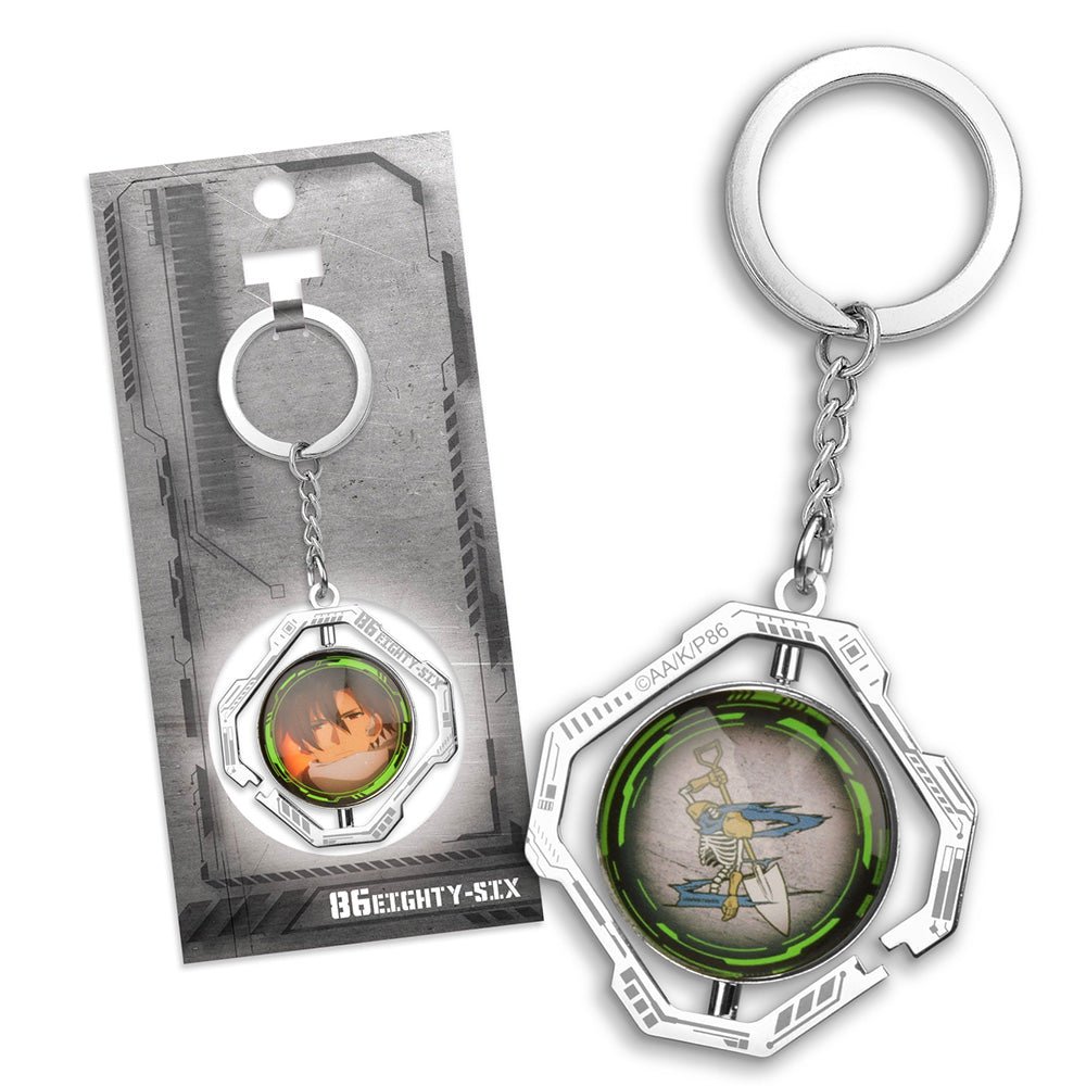 86不存在的戰區 鎖匙扣(大造型旋轉) A款 - Microworks ACG