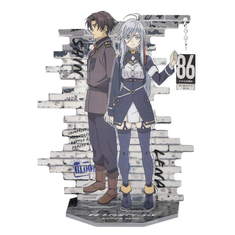 86不存在的戰區 立牌組(壓克力墜飾) A款 - Microworks ACG