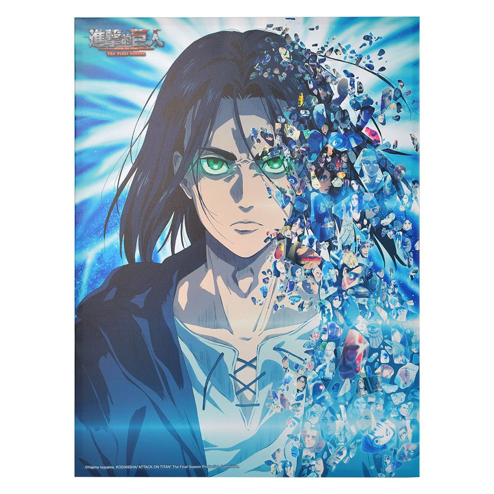 進擊的巨人 無框畫(紀念) A款 綜合 - Microworks ACG