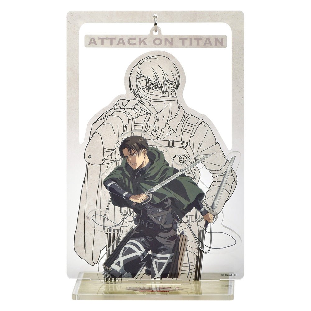進擊的巨人 立牌組(壓克力墜飾) D款 里維 - Microworks ACG