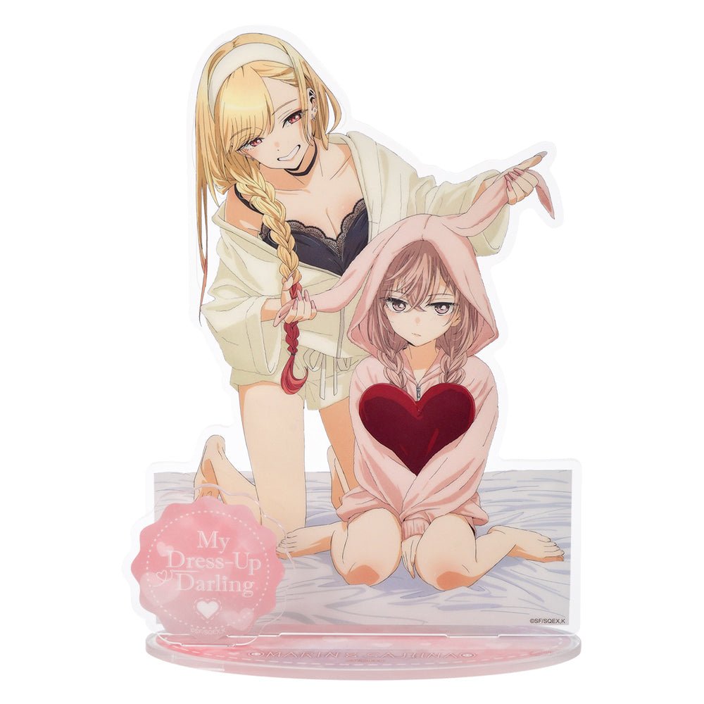 戀上換裝娃娃 壓克力立牌(大全圖) A款 海夢+珠珠大人 - Microworks ACG