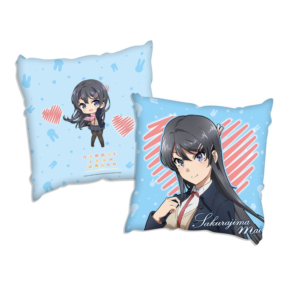 青春豬頭少年不會夢到嬌憐外出妹 抱枕(全彩45×45) A款 學姊 - Microworks ACG