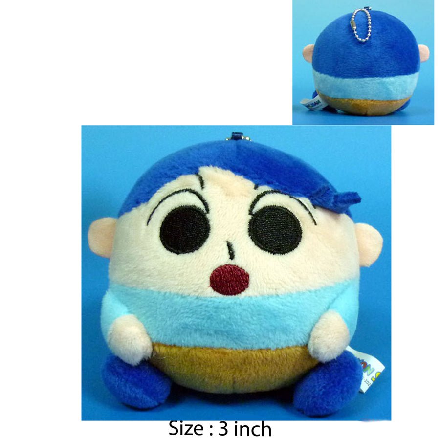 蠟筆小新 3吋 圓型吊飾 風間 - Microworks ACG