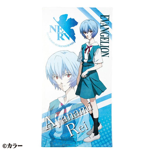 新世紀福音戰士 沙灘毛巾 70×140cm - Microworks ACG