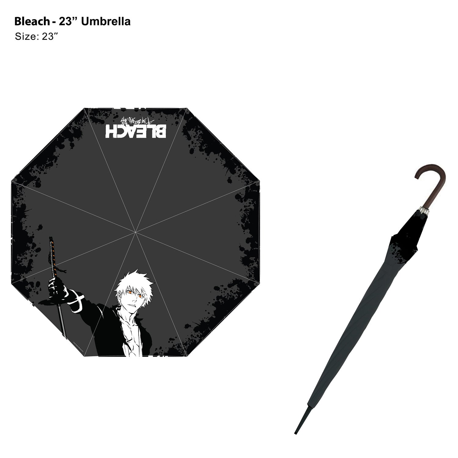 BLEACH死神 雨傘 一護黑色 (只限商店取貨) - Microworks ACG