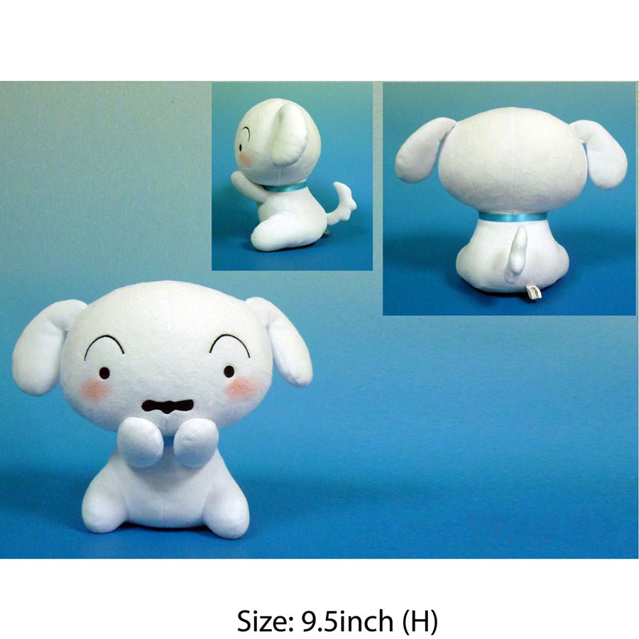 蠟筆小新 9.5吋 可愛坐姿小白 - Microworks ACG