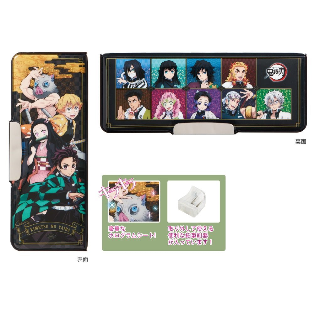鬼滅之刃 雙開式筆盒 四大主角與九柱 - Microworks ACG