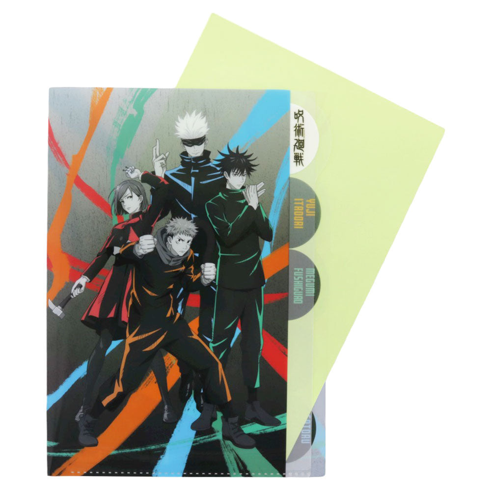 咒術迴戰 5層文件夾 文具 Microworks Online Store