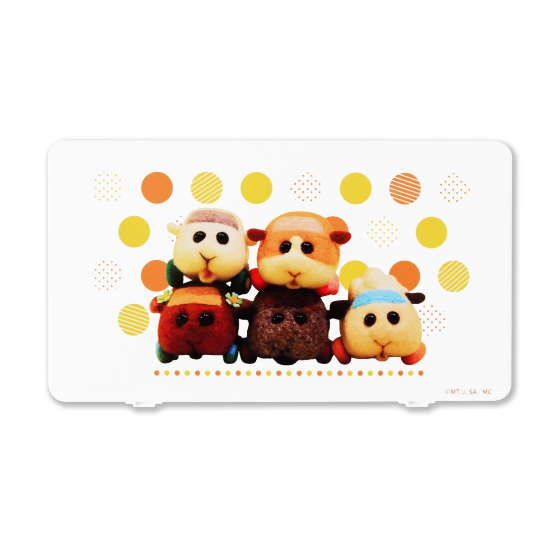 Pui Pui 天竺鼠車車 口罩收納盒 生活家品 Microworks Online Store