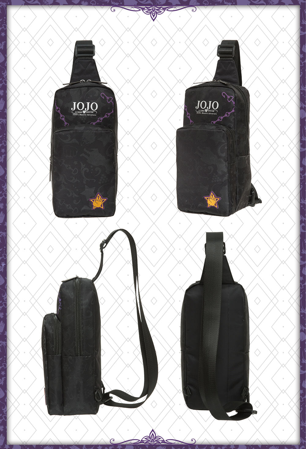JoJo的奇妙冒險V 斜肩包 B款 承太郎 - Microworks ACG