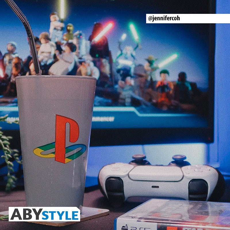 Playstation 長型杯 + 馬克杯 + 杯墊套裝