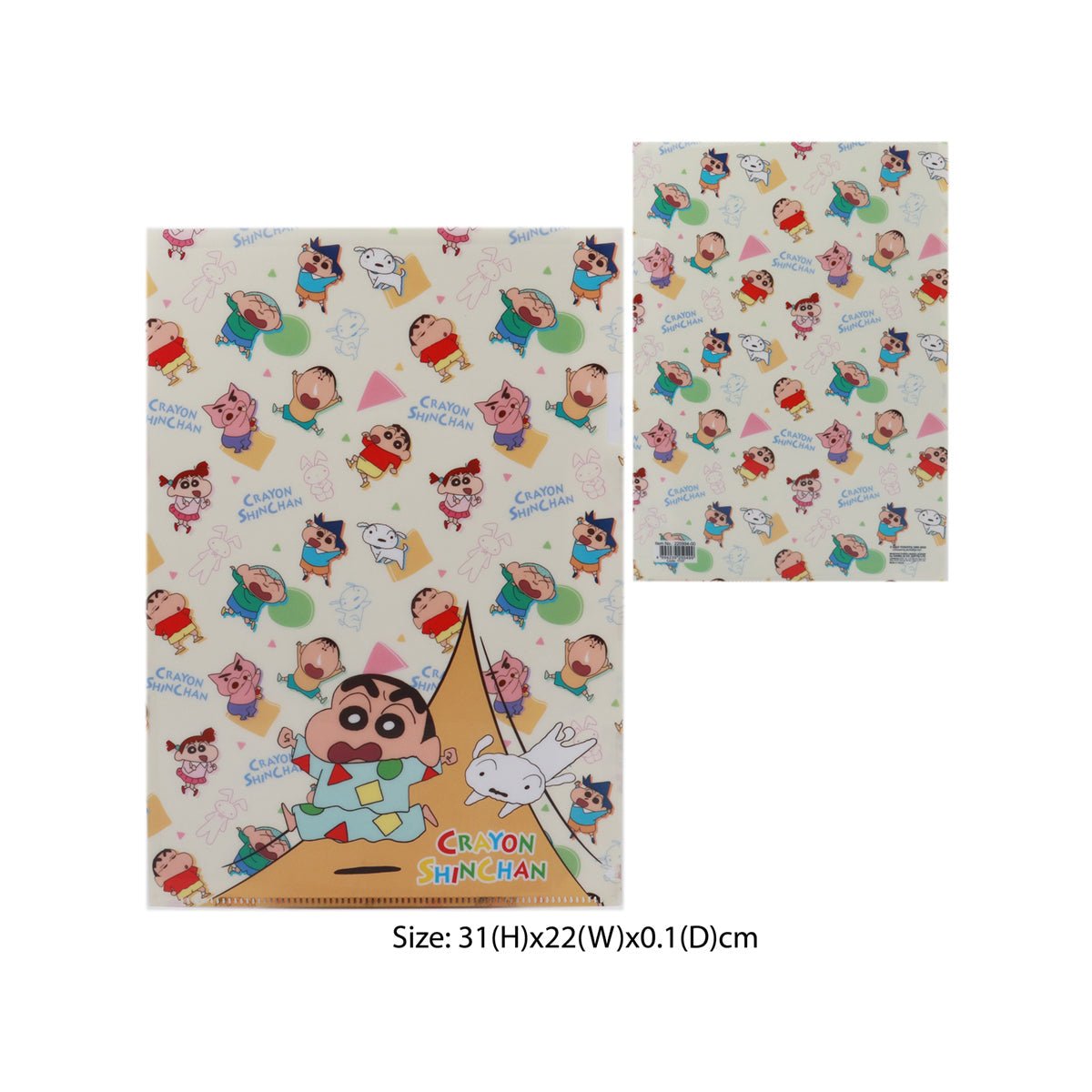 蠟筆小新 A4文件夾 圖紋系列 - Microworks ACG