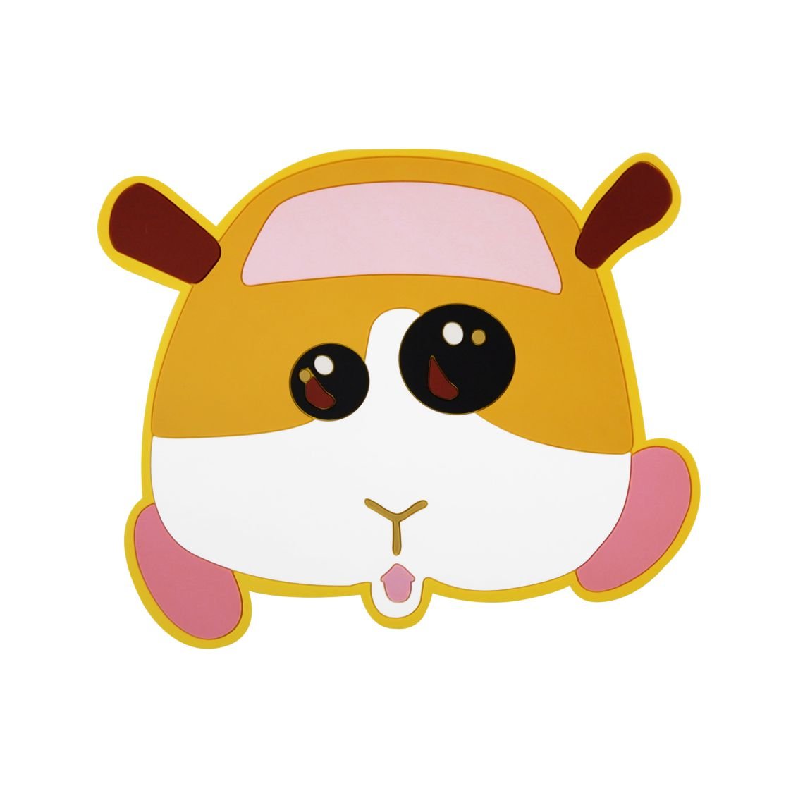 Pui Pui 天竺鼠車車 軟膠杯墊 - Microworks ACG