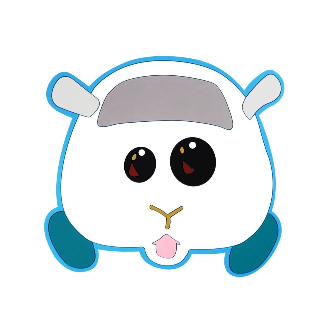 Pui Pui 天竺鼠車車 軟膠杯墊 - Microworks ACG