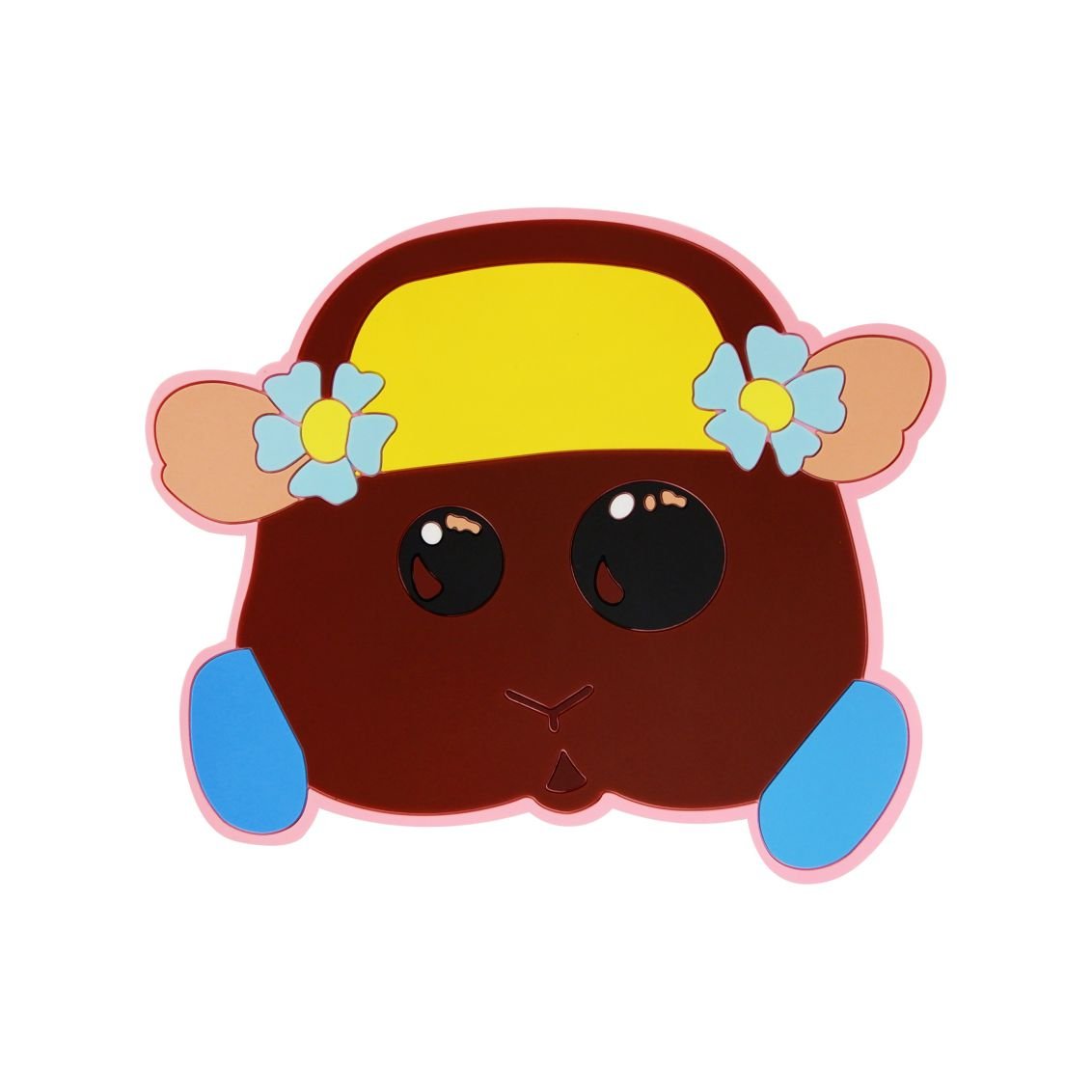 Pui Pui 天竺鼠車車 軟膠杯墊 - Microworks ACG