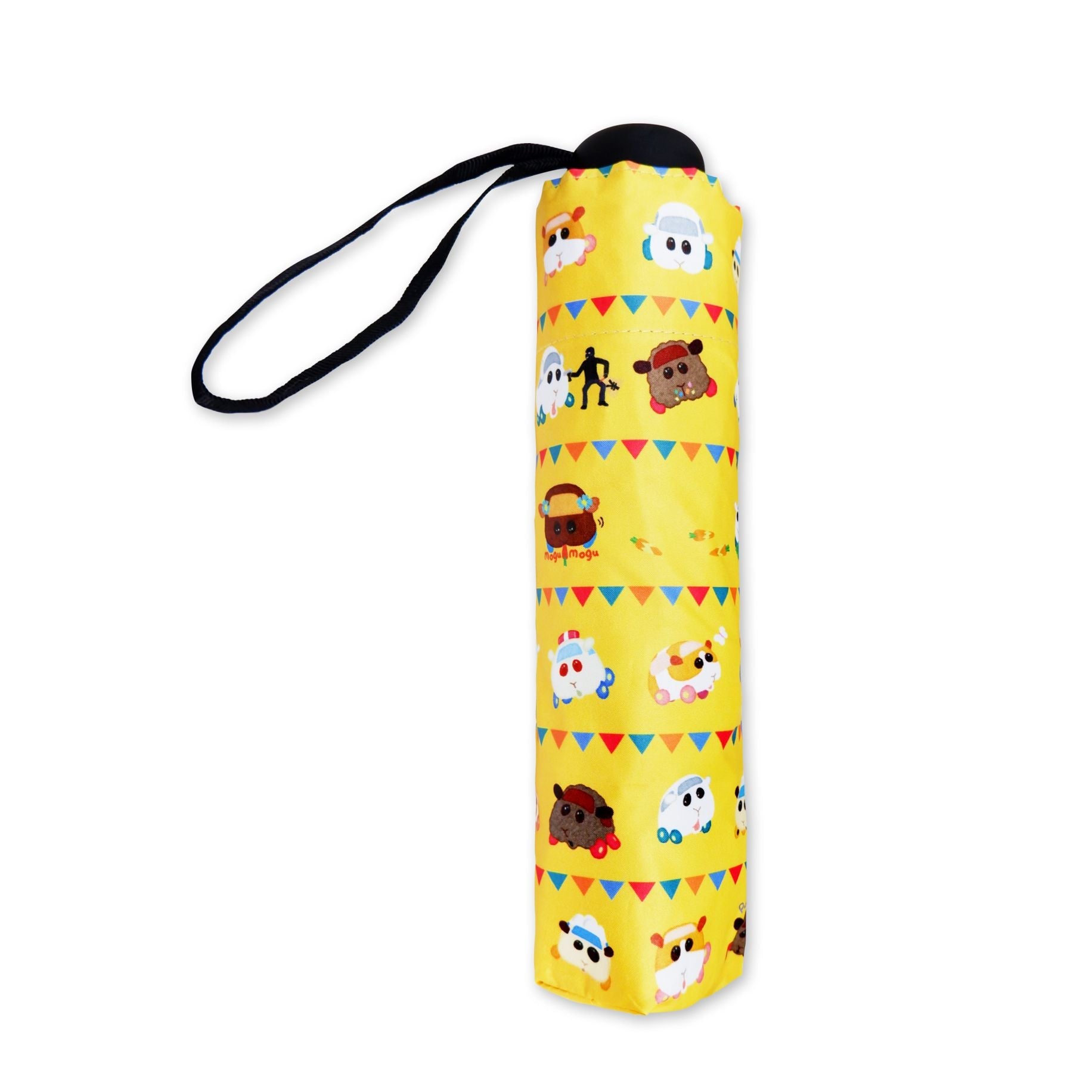 Pui Pui 天竺鼠車車 全遮光折傘(縮骨遮) - Microworks ACG