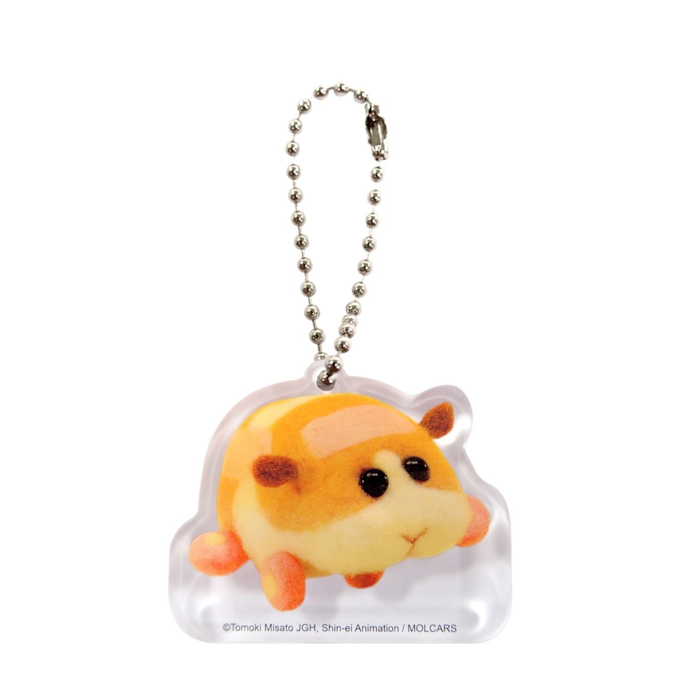 Pui Pui 天竺鼠車車 壓克力吊飾扭蛋 (一個隨機) - Microworks ACG