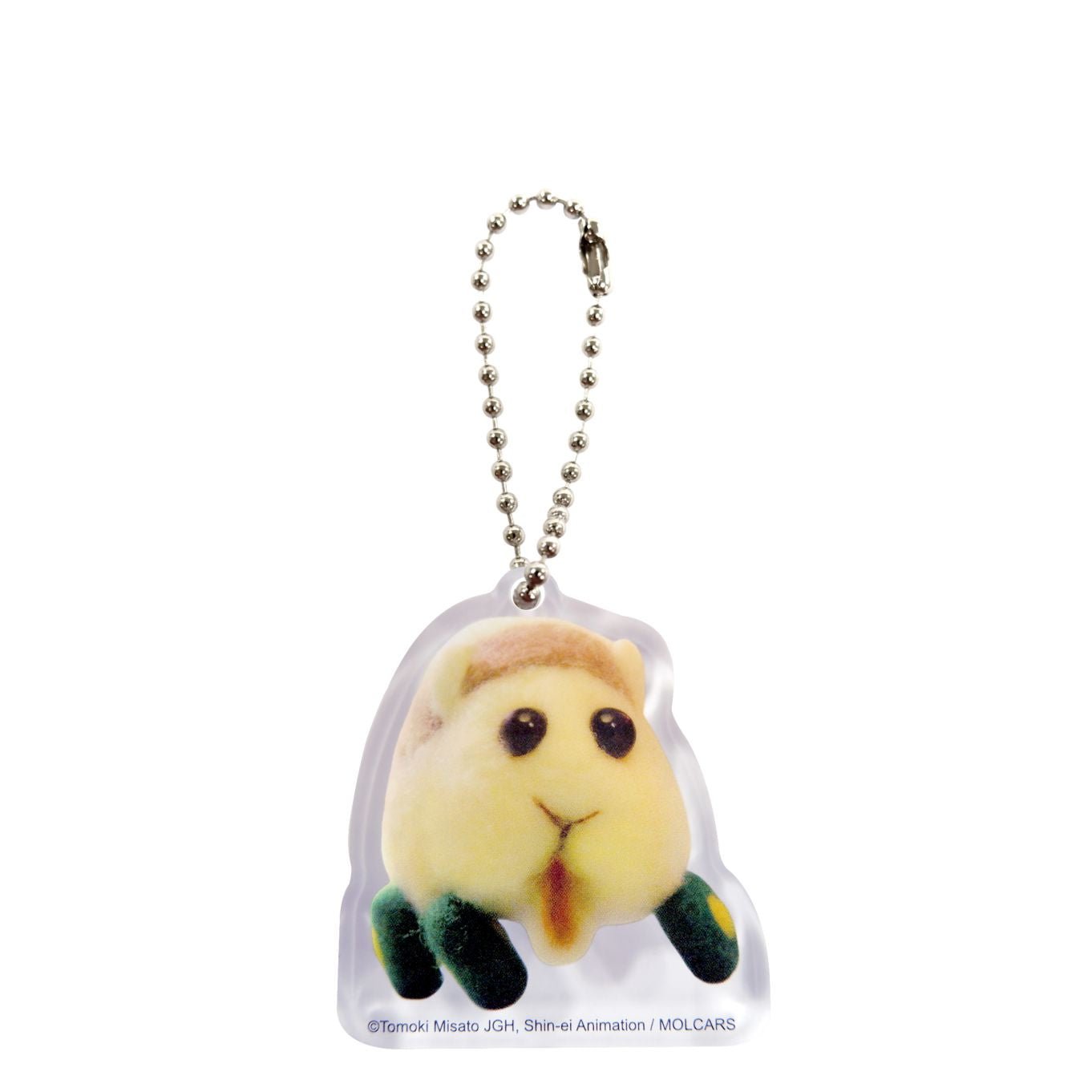 Pui Pui 天竺鼠車車 壓克力吊飾扭蛋 (一個隨機) - Microworks ACG